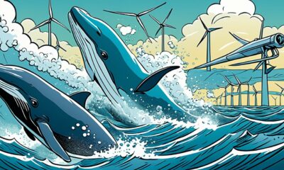 Wind Turbine And Whales