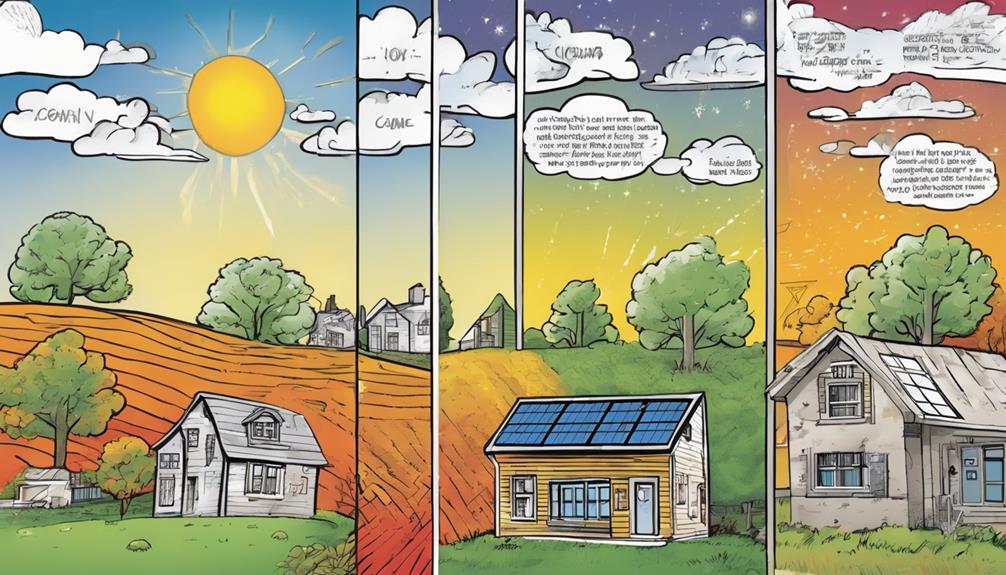 charting sunlight in southern hemisphere