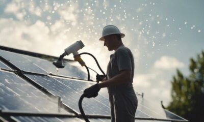 cleaning solar panels effectively