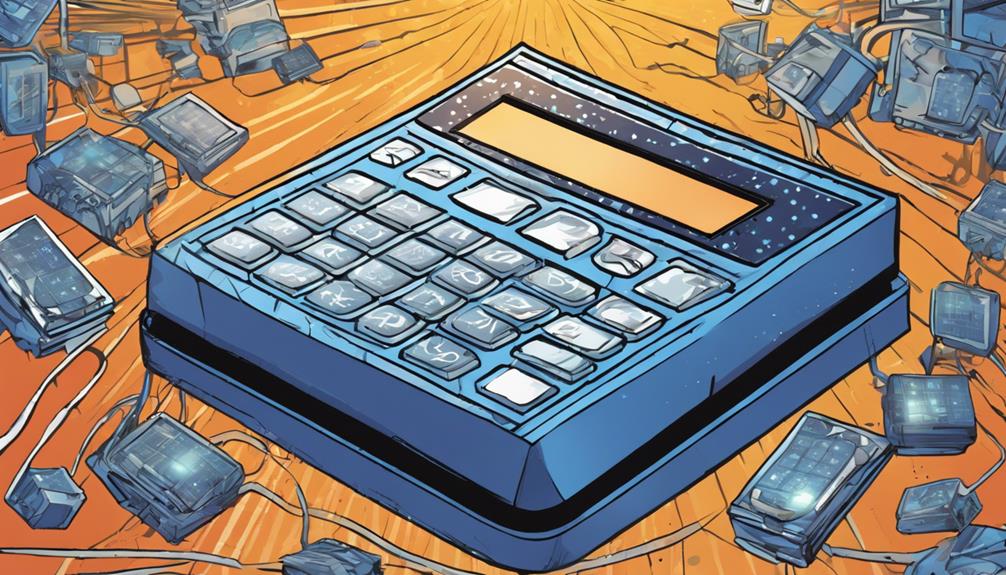 efficient calculators with sunlight