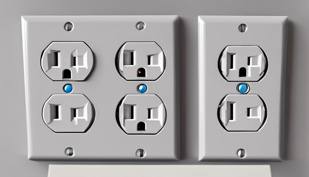 electrical outlet for appliances