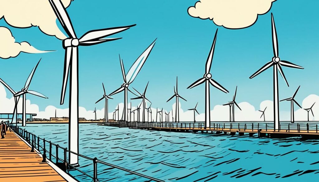 offshore wind turbines