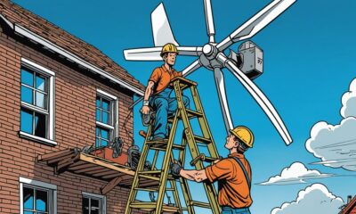 roof wind turbine replacement