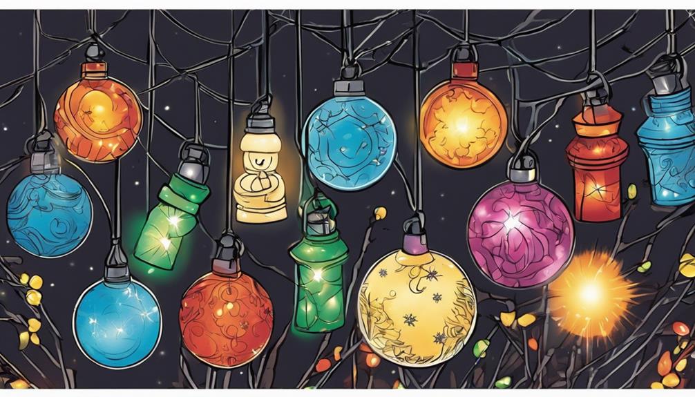 solar christmas lights selection