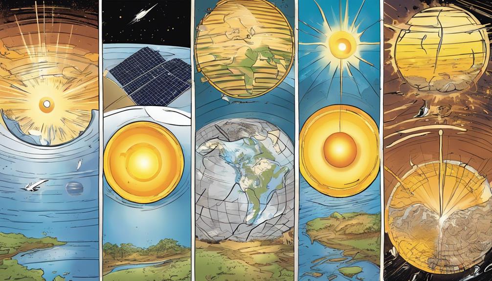 solar distance effects earth