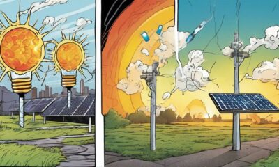 solar panel energy transfer