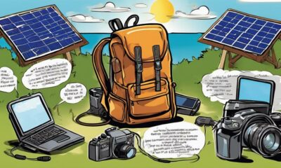 solar panels for cameras