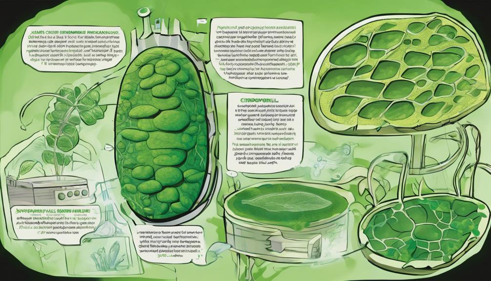 studying plant cell organelles