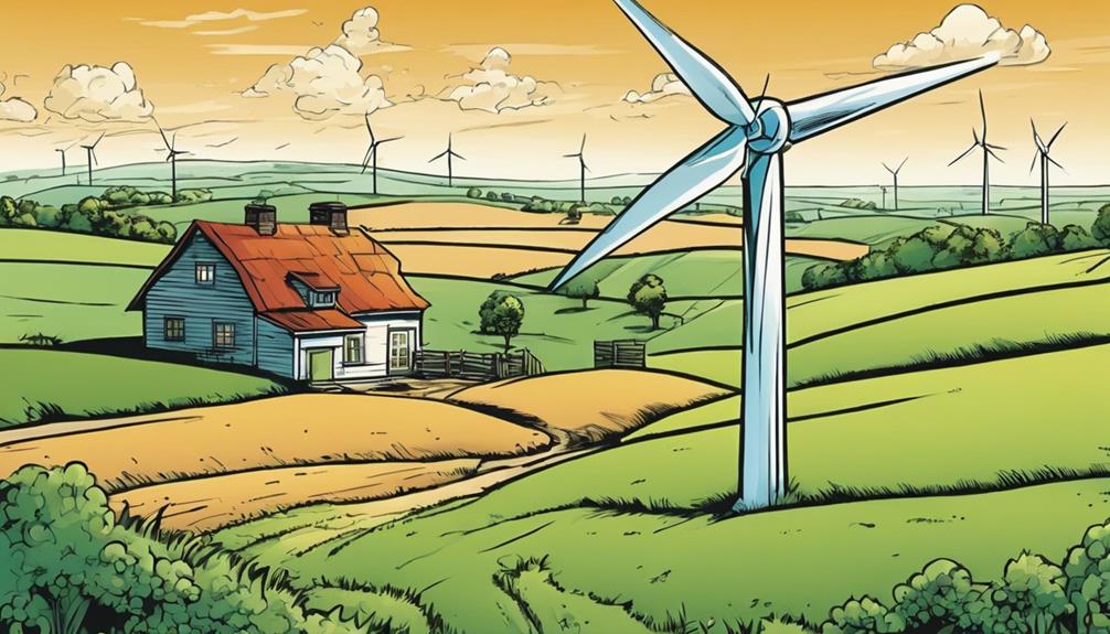 wind turbine land needs