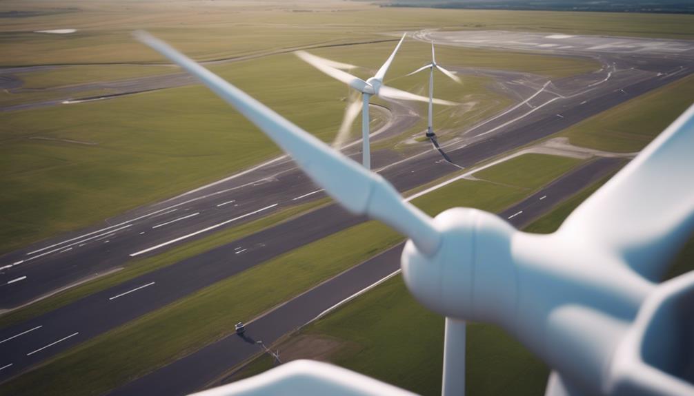 wind turbines near airports