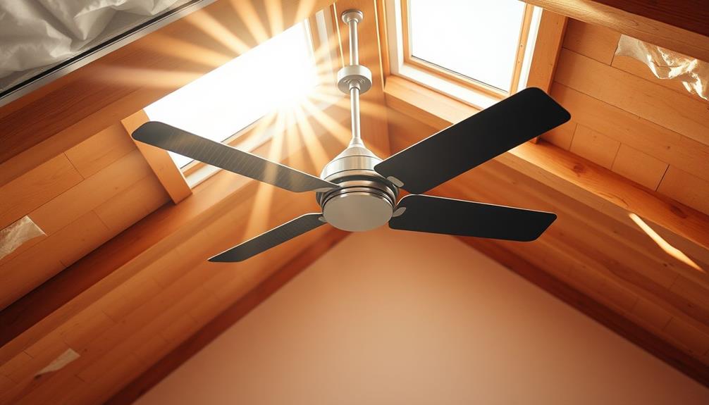 energy efficient attic cooling solution