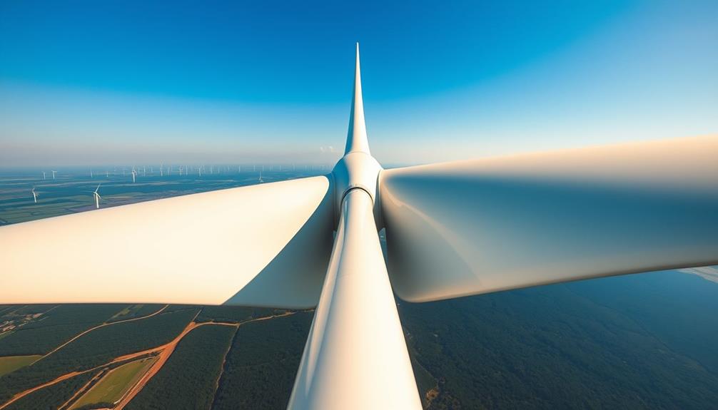 massive wind turbine blades