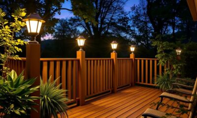 perfect solar deck lighting