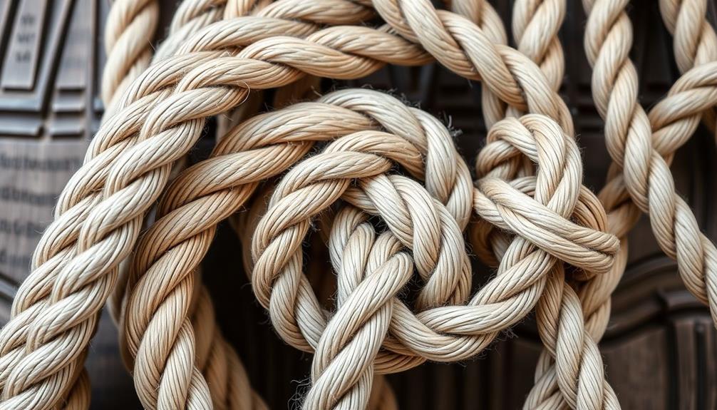 rope building and tying