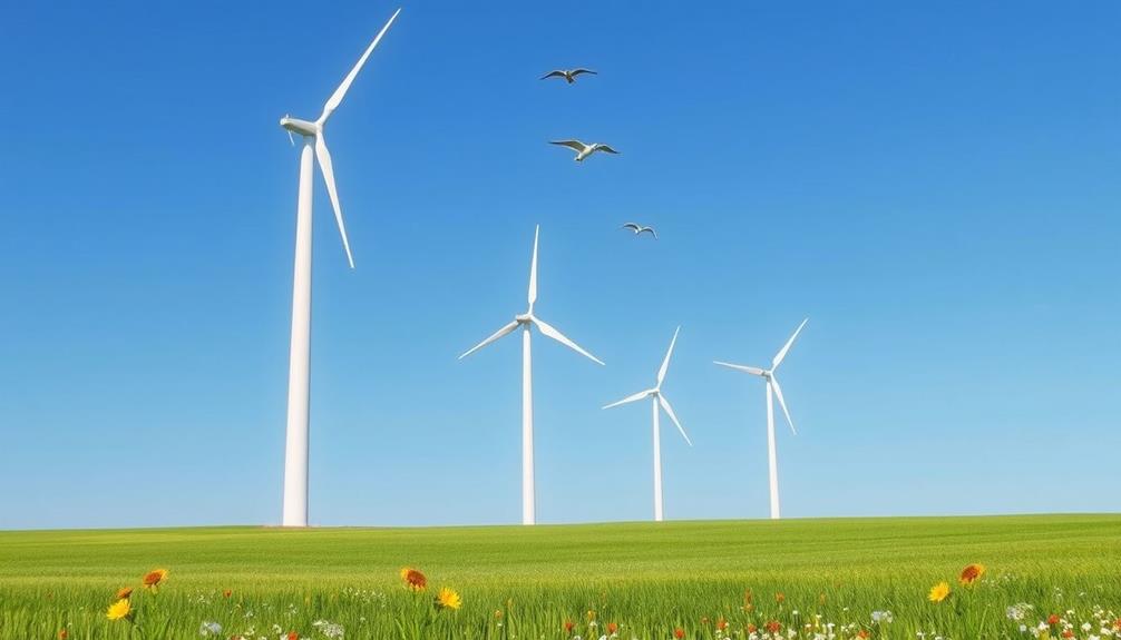 wind turbines environmental impact