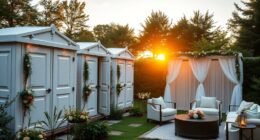 elegant restroom solutions for weddings