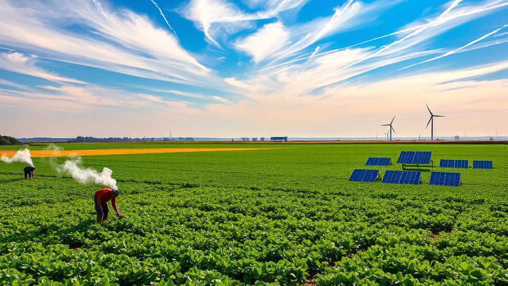 agricultural emissions climate projections