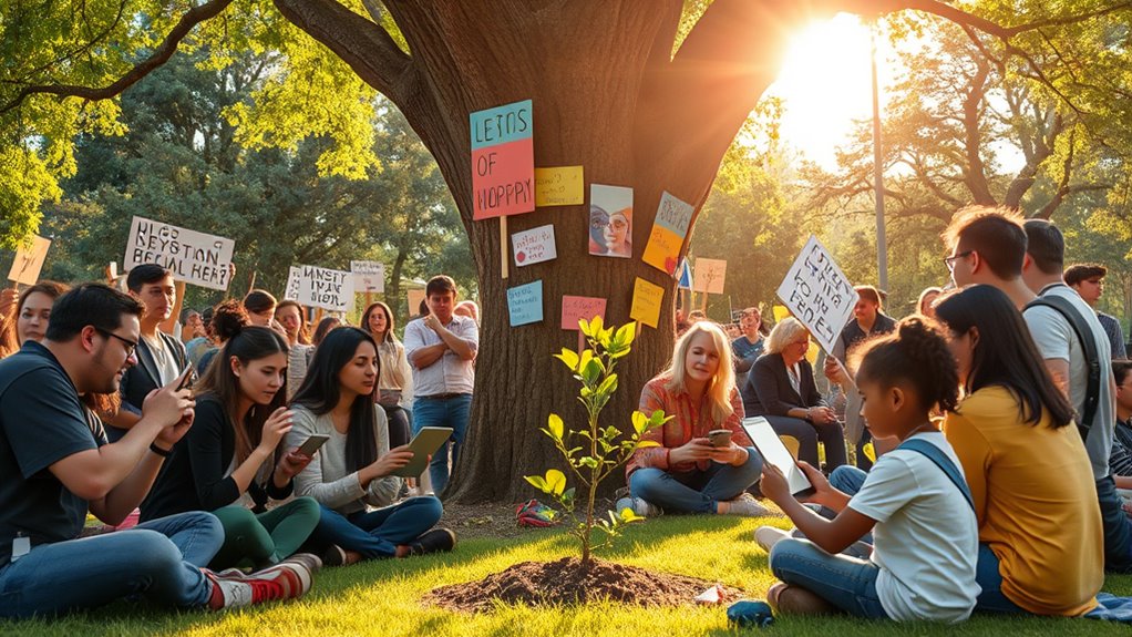 community driven small scale activism