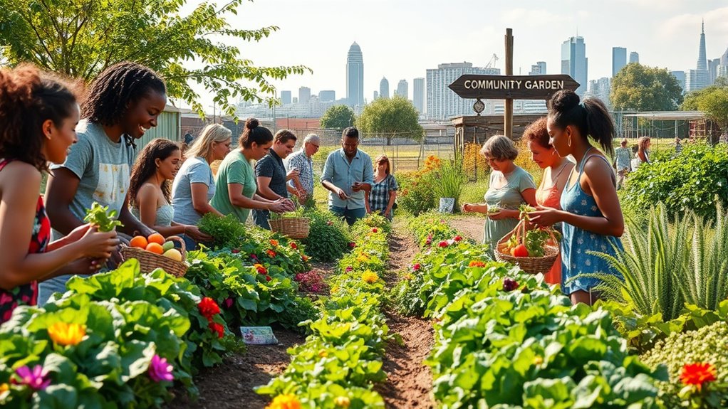 community gardens boost economies