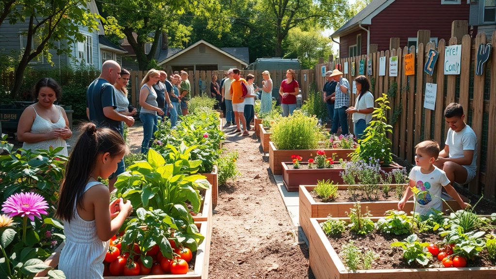 community gardens enhance safety