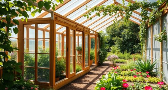 diy greenhouse frame ideas