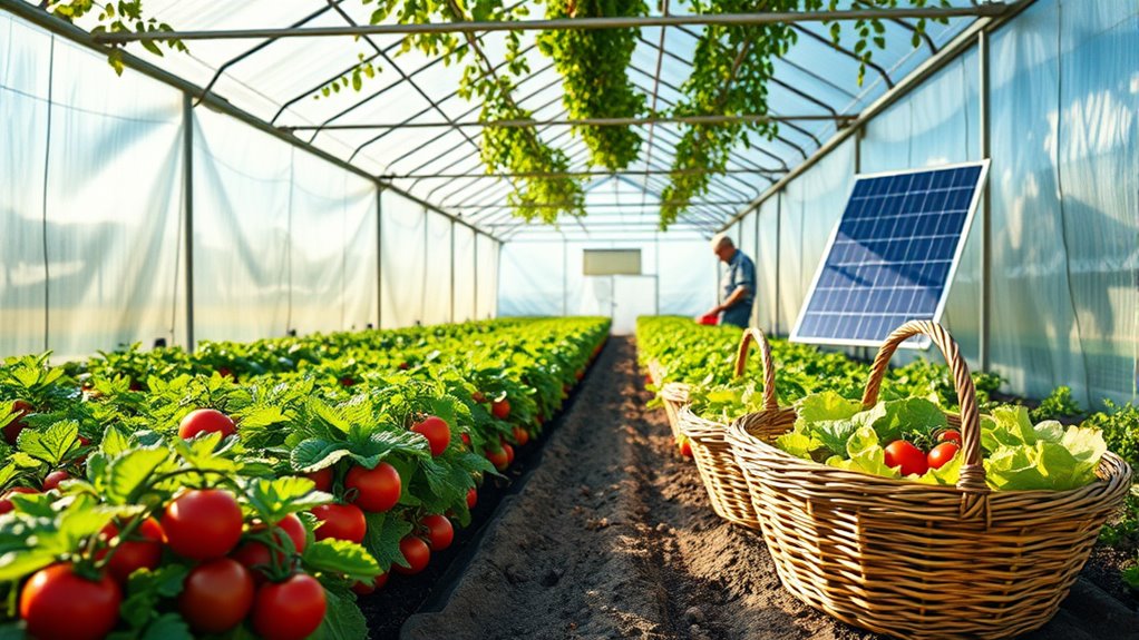 economic advantages of greenhouse farming