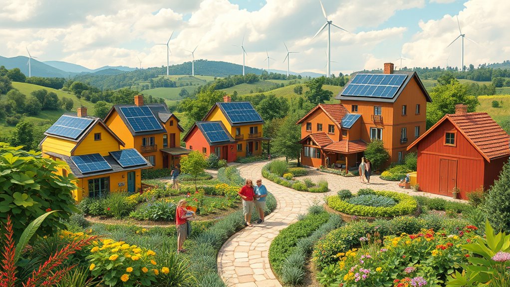 ecovillages promoting sustainable lifestyles