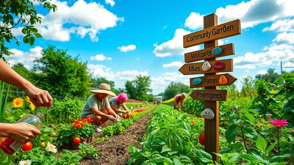 establishing a community garden