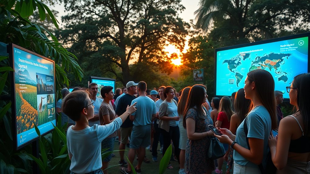 expanding audience through technology