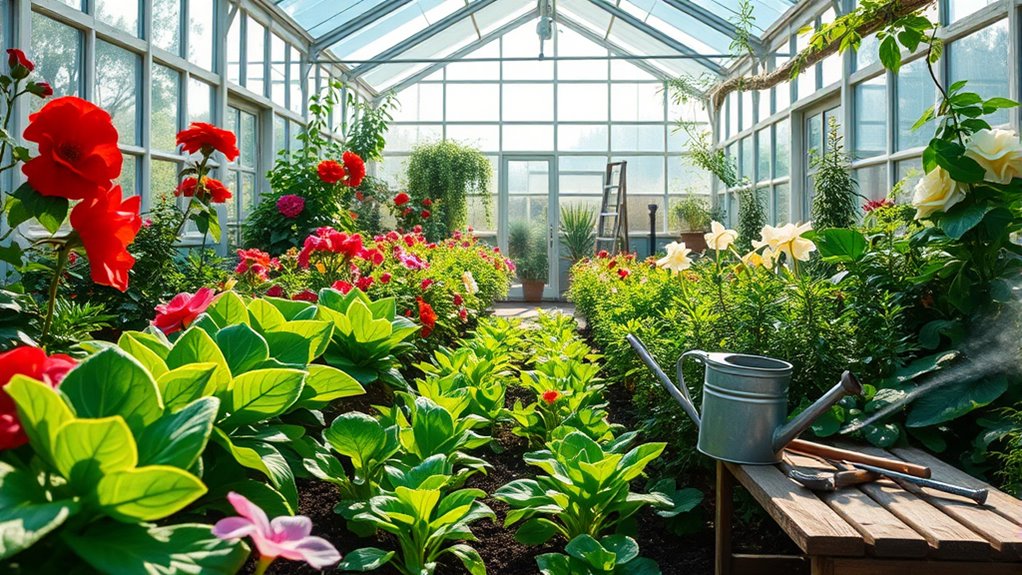 greenhouse gardening all year