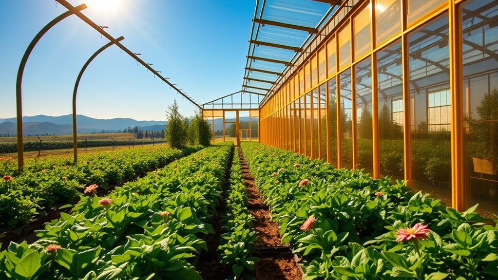 greenhouses enhance plant growth