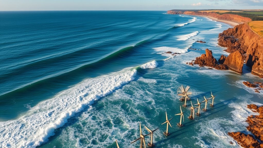 harnessing oceanic tidal power