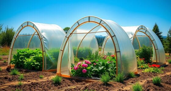 hoop houses for gardening