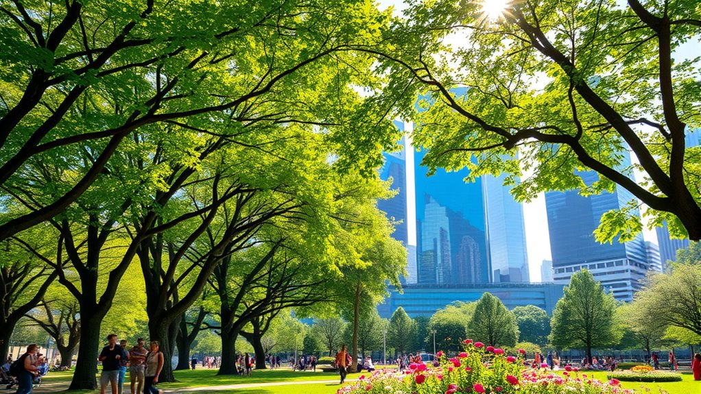 reducing urban temperature effects