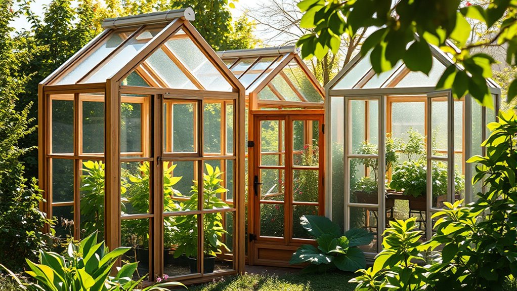 selecting diy greenhouse materials