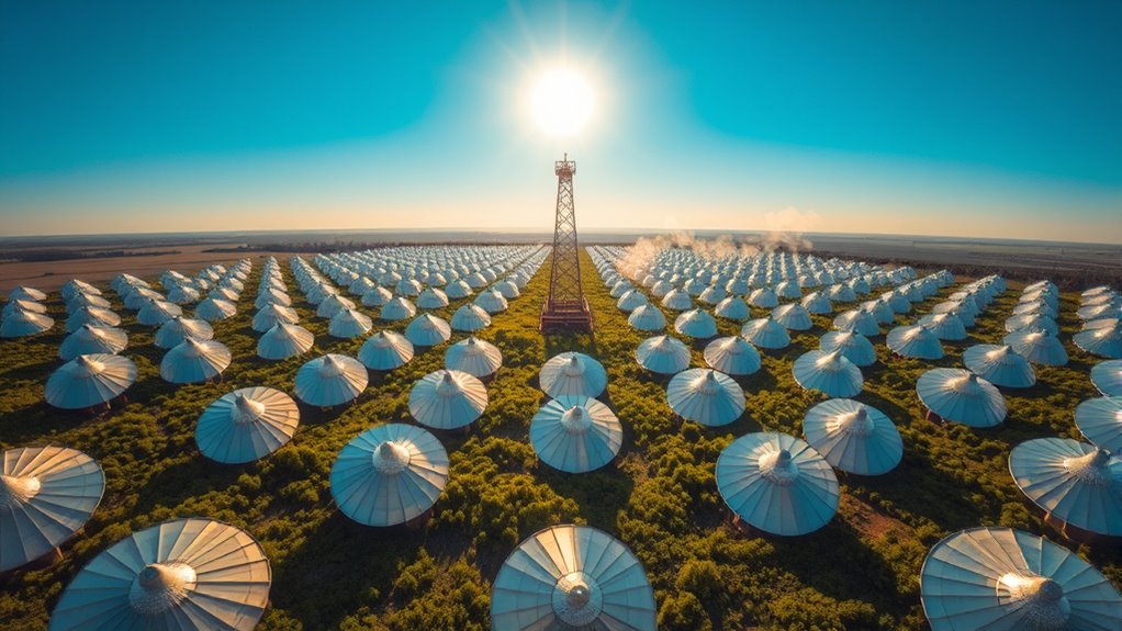 solar energy harnessing technology