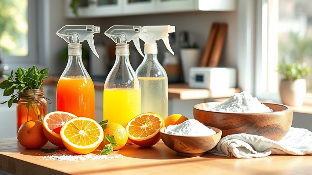 sustainable and natural cleaning solutions