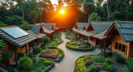 sustainable community living together