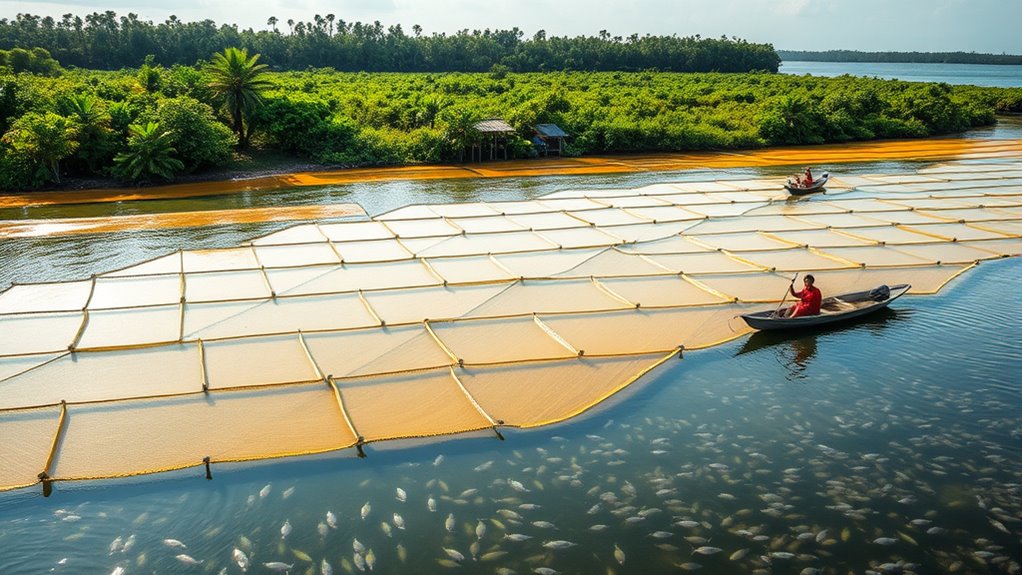sustainable fishing and farming