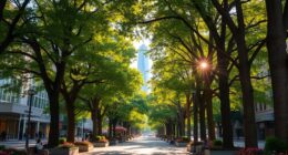 trees enhance urban environments