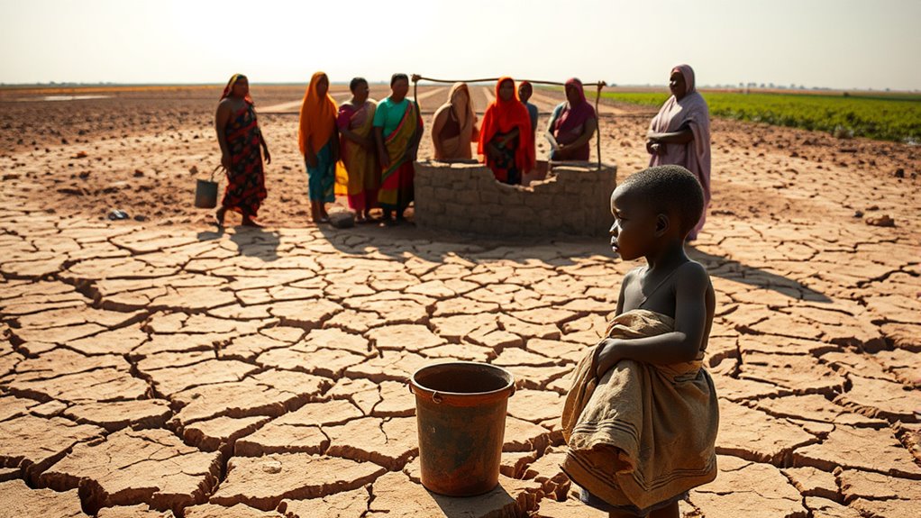 unequal water resource distribution