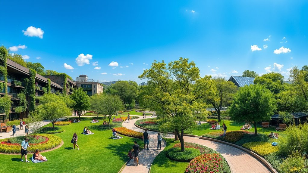urban greenery enhances livability