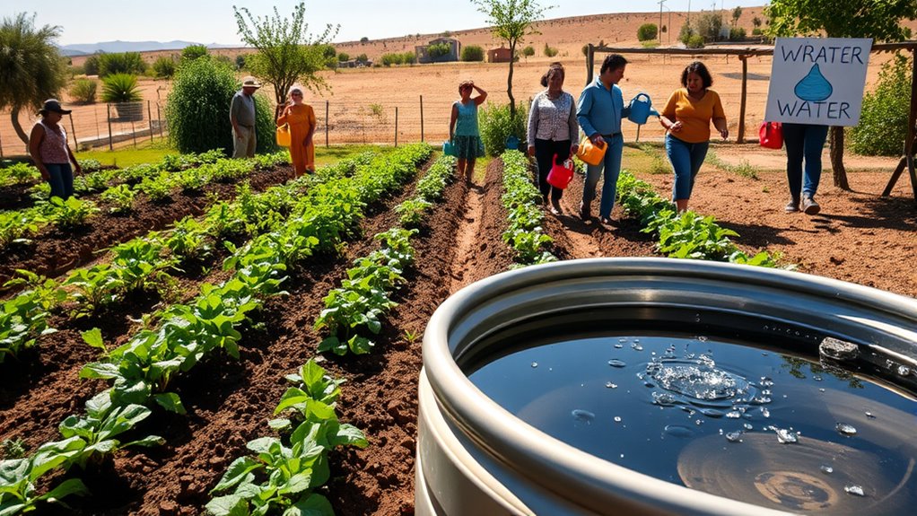 water scarcity community initiatives