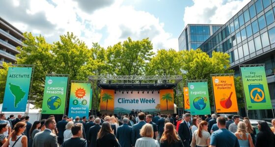 climate week initiatives announcements