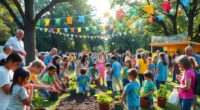community earth day celebrations