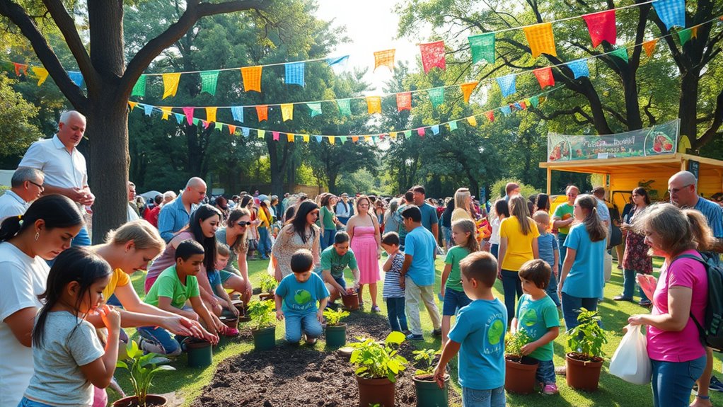 community earth day celebrations