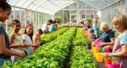 community greenhouse benefits