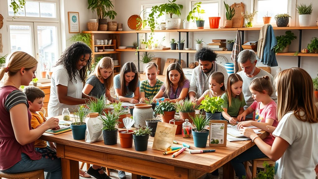 community recycling and composting skills