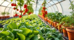 easy greenhouse crops