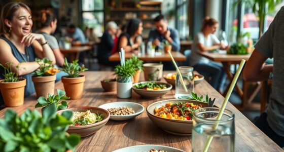 eating green at restaurants